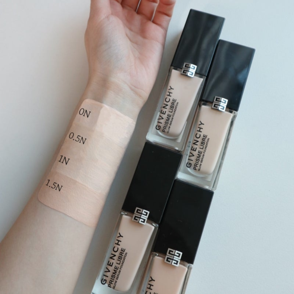 Givenchy Prisme Libre Glow Serum Foundation 5ml #0.5N ,Givenchy Prisme Libre Glow Serum Foundation ราคา , Givenchy Prisme Libre Glow Serum Foundation รีวิว